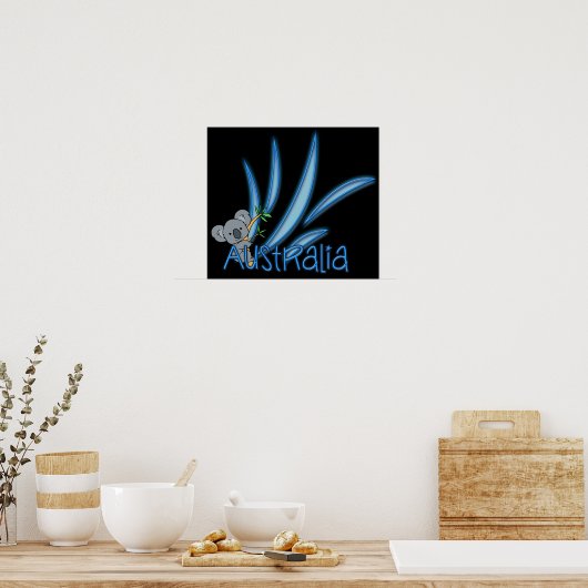 Australien Poster (Küche)