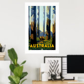 Australien Poster (Heimbüro)