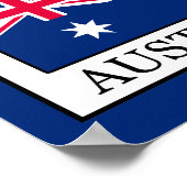 Australien Poster (Ecke)