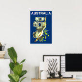 Australien Poster (Heimbüro)