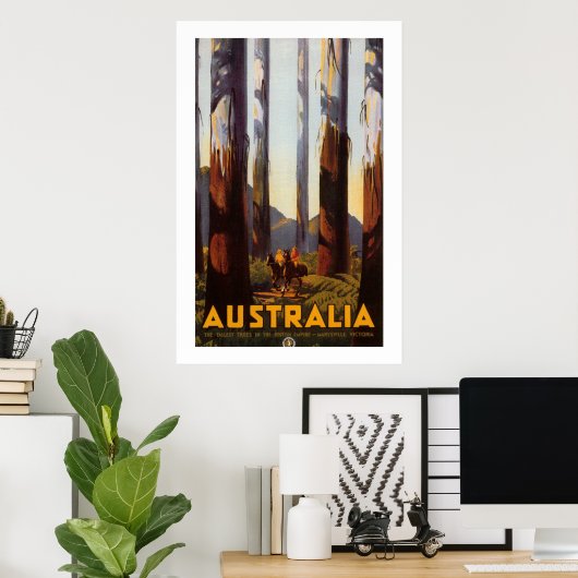 Australien Poster (Heimbüro)