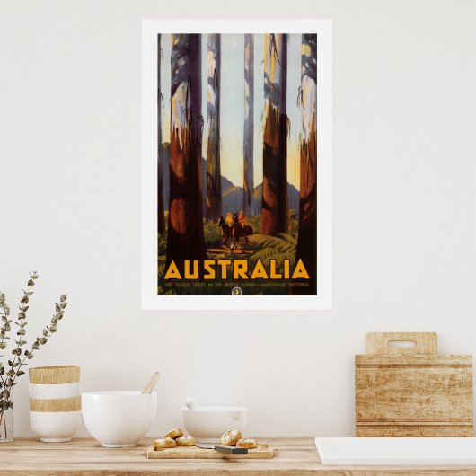 Australien Poster (Küche)