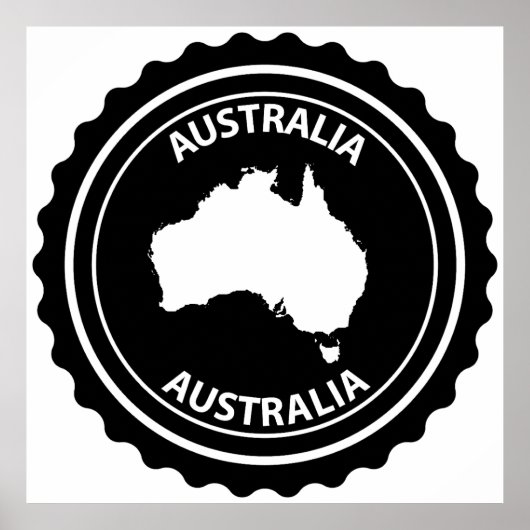 Australien Poster (Vorne)