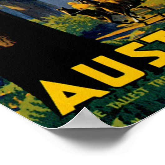 Australien Poster (Ecke)