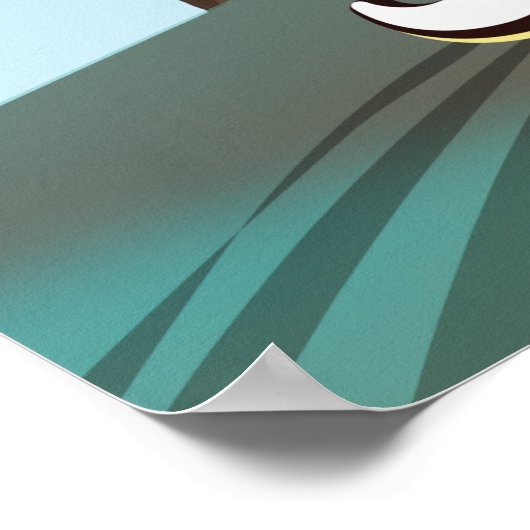 Australien Poster (Ecke)