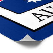 Australien Poster (Ecke)