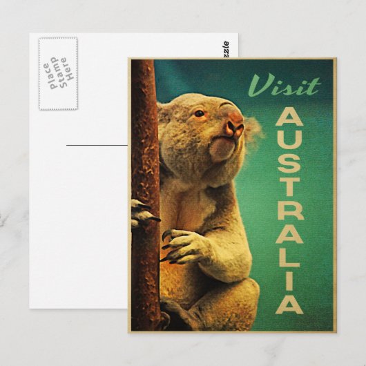 Australien Postkarte (Vorne/Hinten)