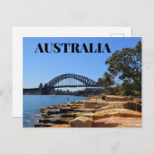 Australien Postkarte (Vorne/Hinten)