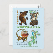 Australien Postkarte (Vorne/Hinten)