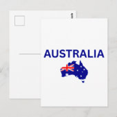 Australien Postkarte (Vorne/Hinten)