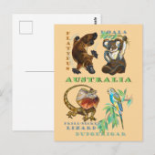 Australien Postkarte (Vorne/Hinten)