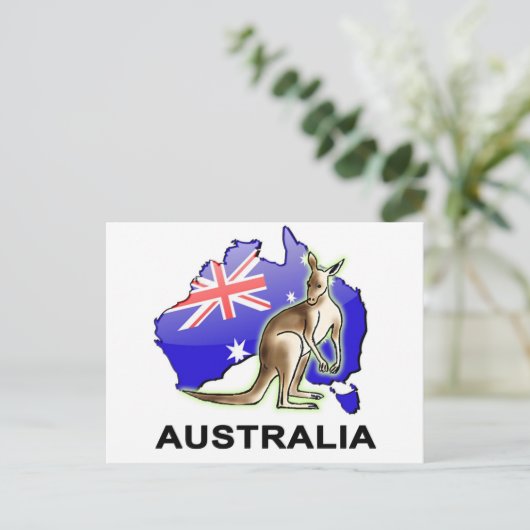 Australien Postkarte (Stehend Vorderseite)