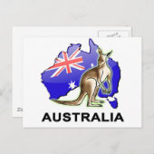 Australien Postkarte (Vorne/Hinten)