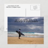 Australien Postkarte (Vorne/Hinten)