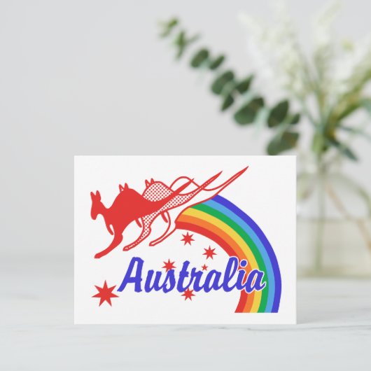 Australien Postkarte (Stehend Vorderseite)