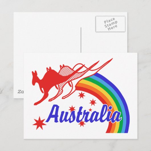 Australien Postkarte (Vorne/Hinten)