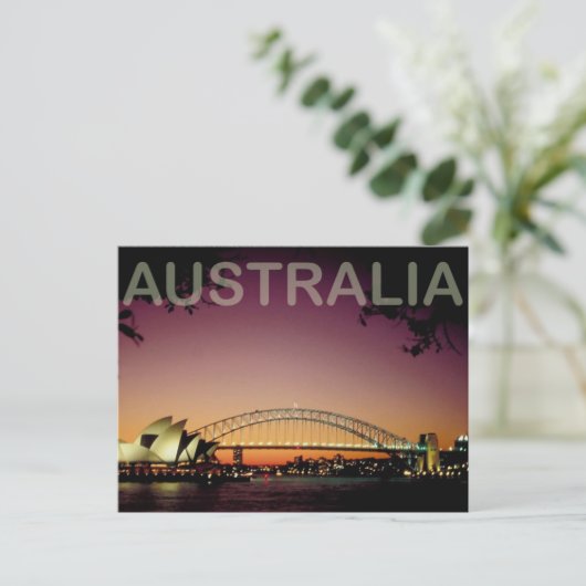 Australien Postkarte (Stehend Vorderseite)
