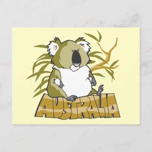 Australien Postkarte (Vorderseite)