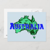 Australien Postkarte (Vorne/Hinten)