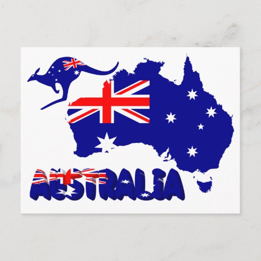 Australien Postkarte (Vorderseite)