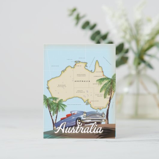 Australien Postkarte (Stehend Vorderseite)