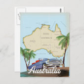 Australien Postkarte (Vorne/Hinten)