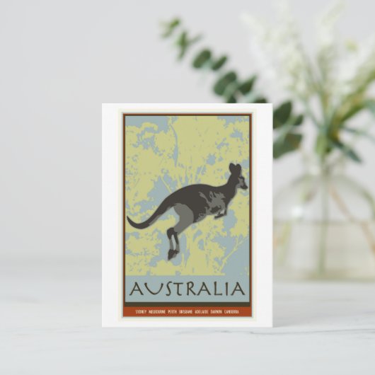 Australien Postkarte (Stehend Vorderseite)