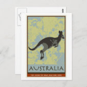 Australien Postkarte (Vorne/Hinten)