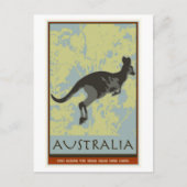 Australien Postkarte (Vorderseite)