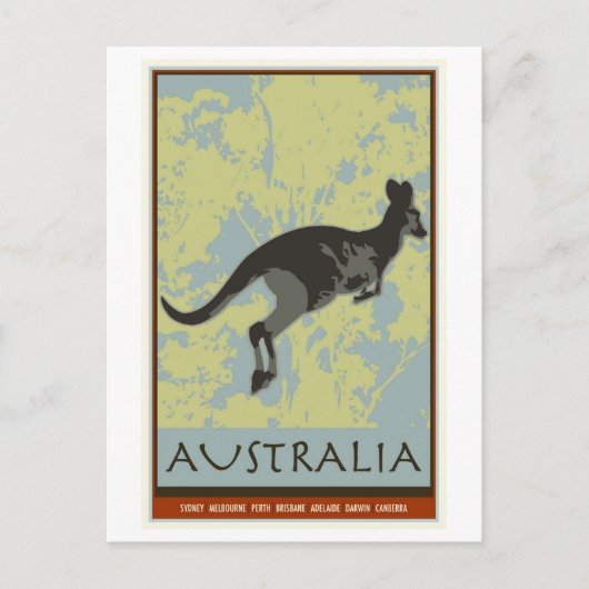 Australien Postkarte (Vorderseite)