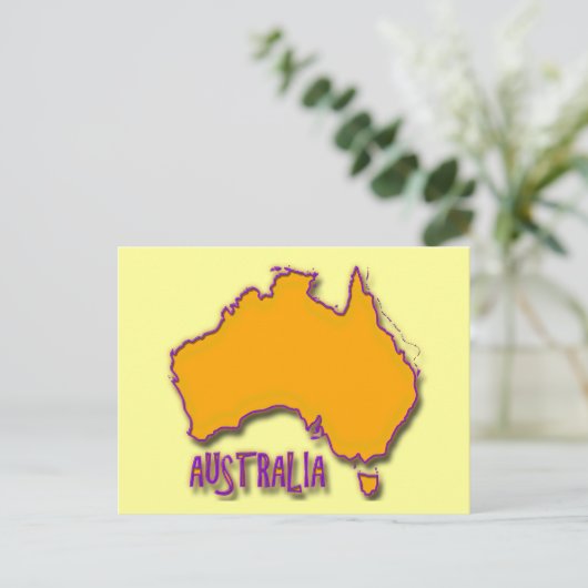 AUSTRALIEN POSTKARTE (Stehend Vorderseite)