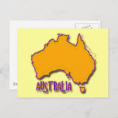 AUSTRALIEN POSTKARTE (Vorne/Hinten)