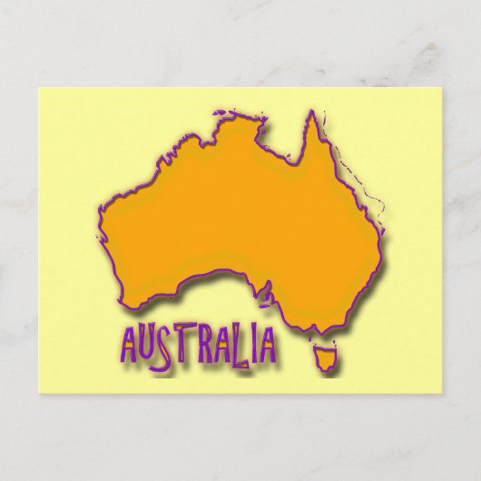 AUSTRALIEN POSTKARTE (Vorderseite)