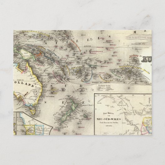 Australien Postkarte (Vorderseite)