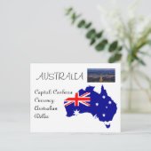 Australien Postkarte (Stehend Vorderseite)