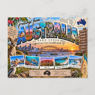 Australien Postkarte