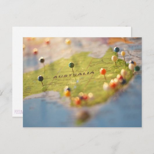 Australien Postkarte (Vorne/Hinten)