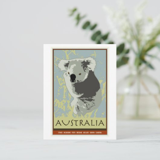 Australien Postkarte (Stehend Vorderseite)