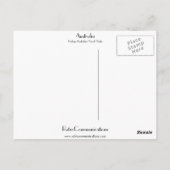 Australien Postkarte (Rückseite)