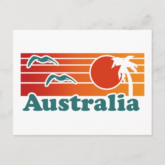 Australien Postkarte (Vorderseite)