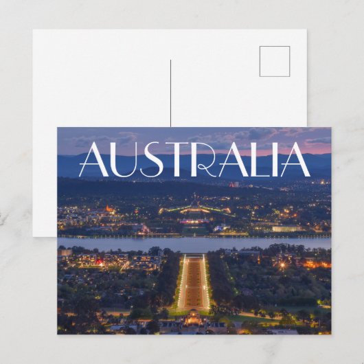 Australien Postkarte (Vorne/Hinten)