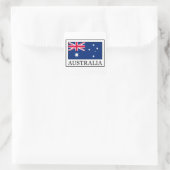 Australien Quadratischer Aufkleber (Tasche)