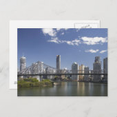 Australien, Queensland, Brisbane, Story Bridge, Postkarte (Vorne/Hinten)