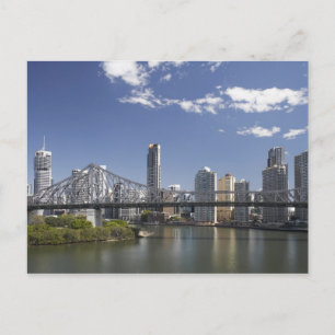 Australien, Queensland, Brisbane, Story Bridge, Postkarte