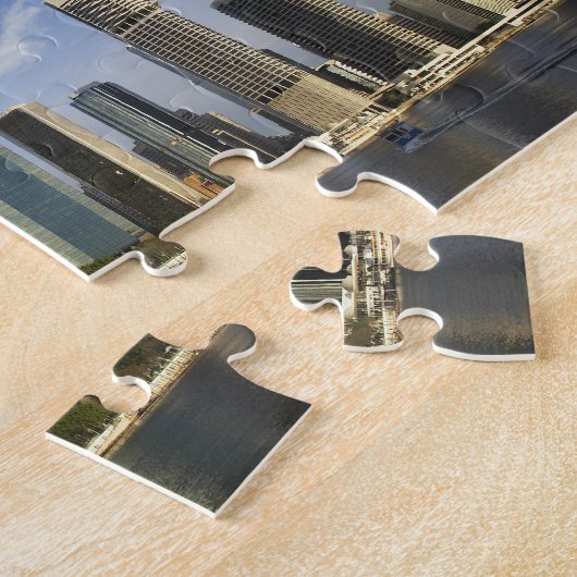 Australien, Queensland, Brisbane, Wolkenkratzer un Puzzle (Seite)