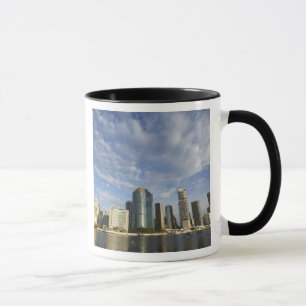 Australien, Queensland, Brisbane, Wolkenkratzer un Tasse