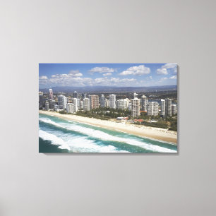 Australien, Queensland, Gold Coast, Main Beach - Leinwanddruck
