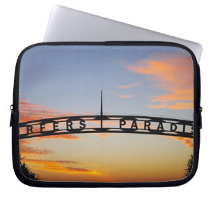 Australien, Queensland, Gold Coast, Sonnenaufgang, Laptopschutzhülle