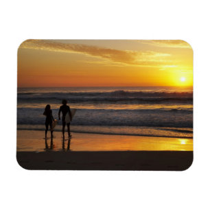 Australien, Queensland, Gold Coast, Surfer bei Magnet
