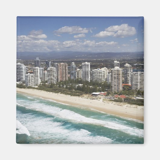 Australien, Queensland, Goldküste, Hauptstrand - Magnet (Vorne)
